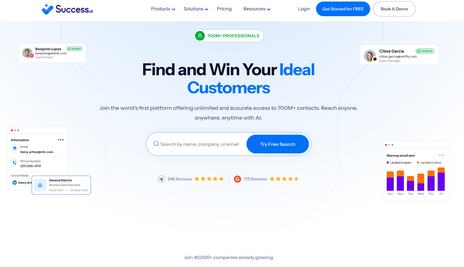 Success.ai – Email Marketing & Lead Generation Platform